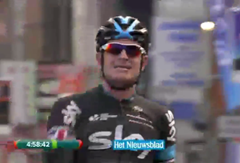 Video: Poslední kilometry závodu Omloop Het Nieuwsblad