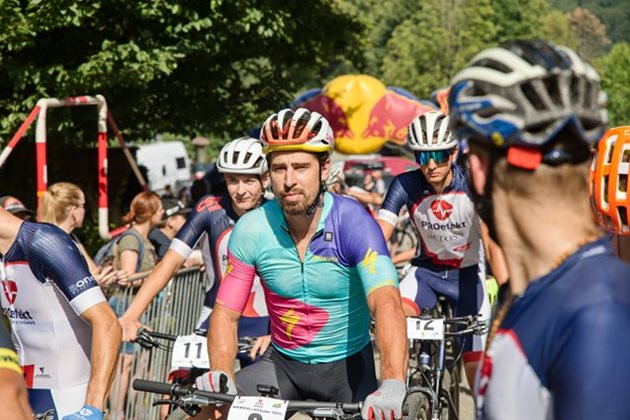 Peter Sagan jel svůj poslední závod, vybojoval stříbrnou medaili na mistrovství Slovenska MTB